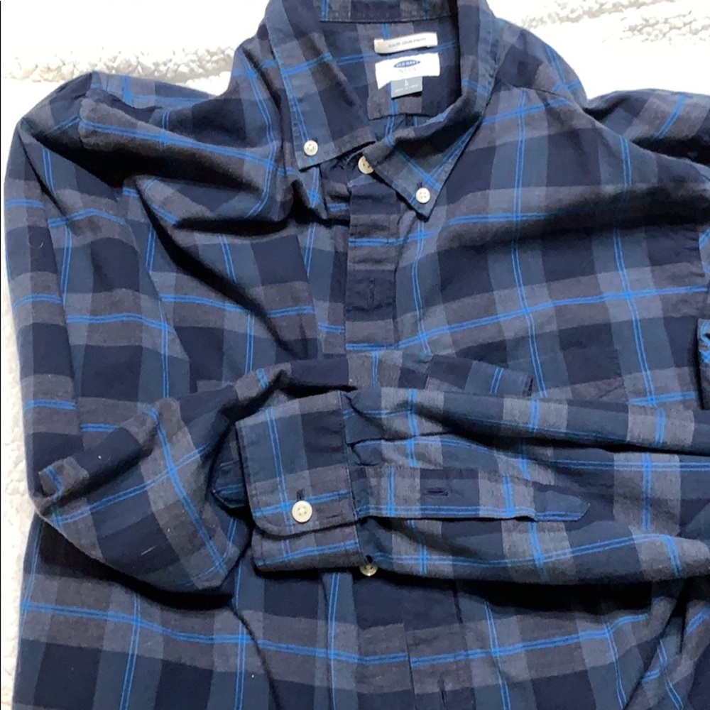 Old Navy casual large slim fit long sleeve